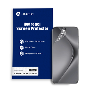 Huawei Pura 70 Ultra Compatible Premium Hydrogel Screen Protector With Full Coverage Ultra HD